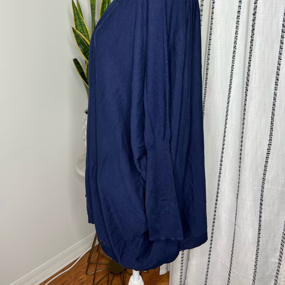 🌴Polo Ralph Lauren Open Front Silk Cardigan Sz L NWT - Picture 4 of 11
